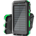 Gaiaray 30000mAh Solar Power Bank, Portable Solar Charger for Outdoor, Camping & Travel