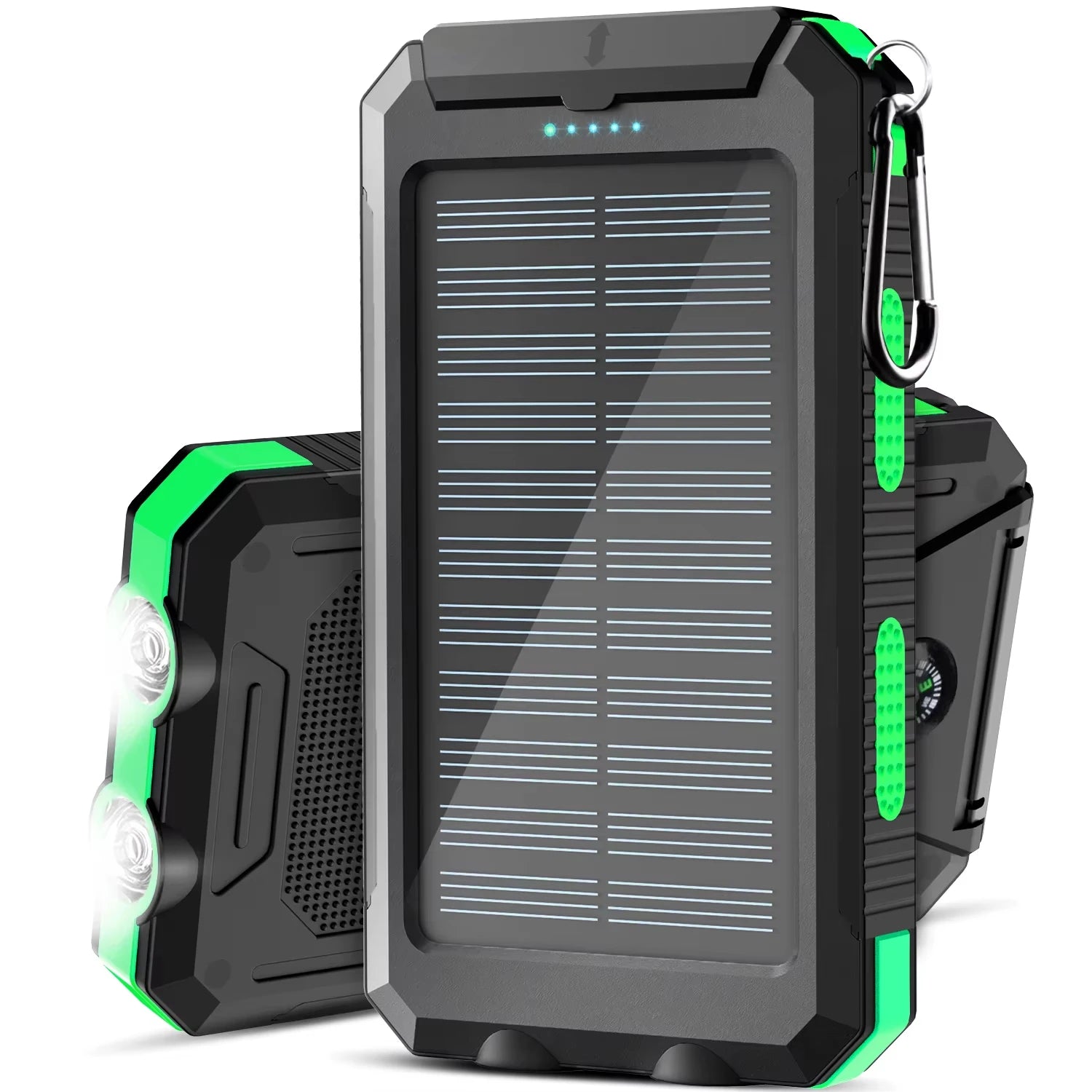 Gaiaray 30000mAh Solar Power Bank, Portable Solar Charger for Outdoor, Camping & Travel